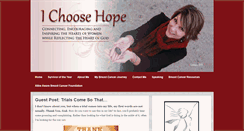 Desktop Screenshot of choosehopetoday.com